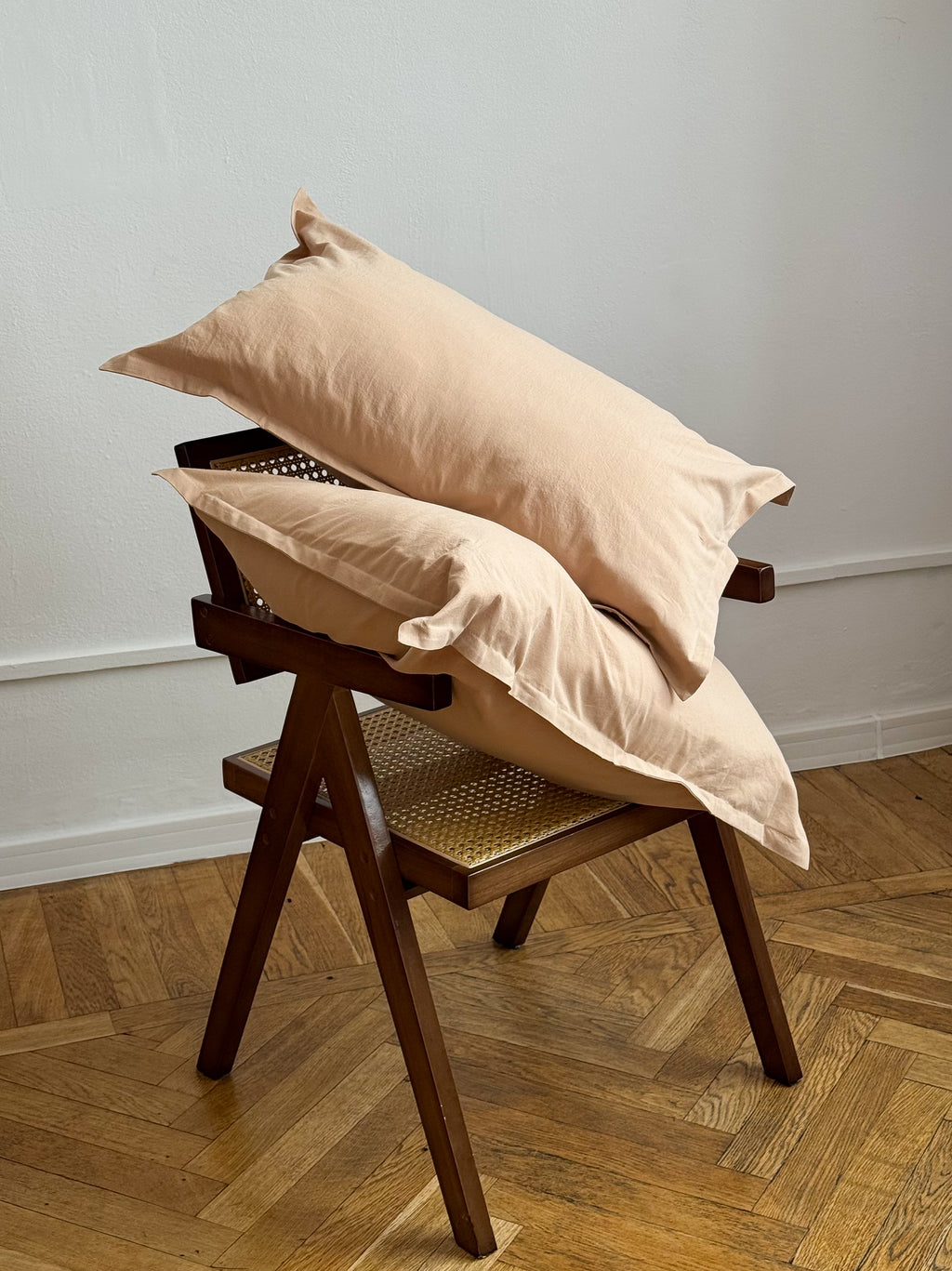 Sand Washed Cotton Bedding Set | Minimal | Handmade | Made to Order