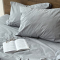 Light Gray 100% Cotton Bedding Set