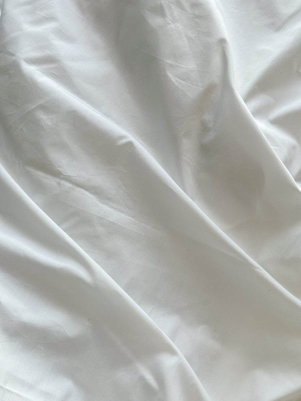 Premium Milk Percale Bedding Set with Piping