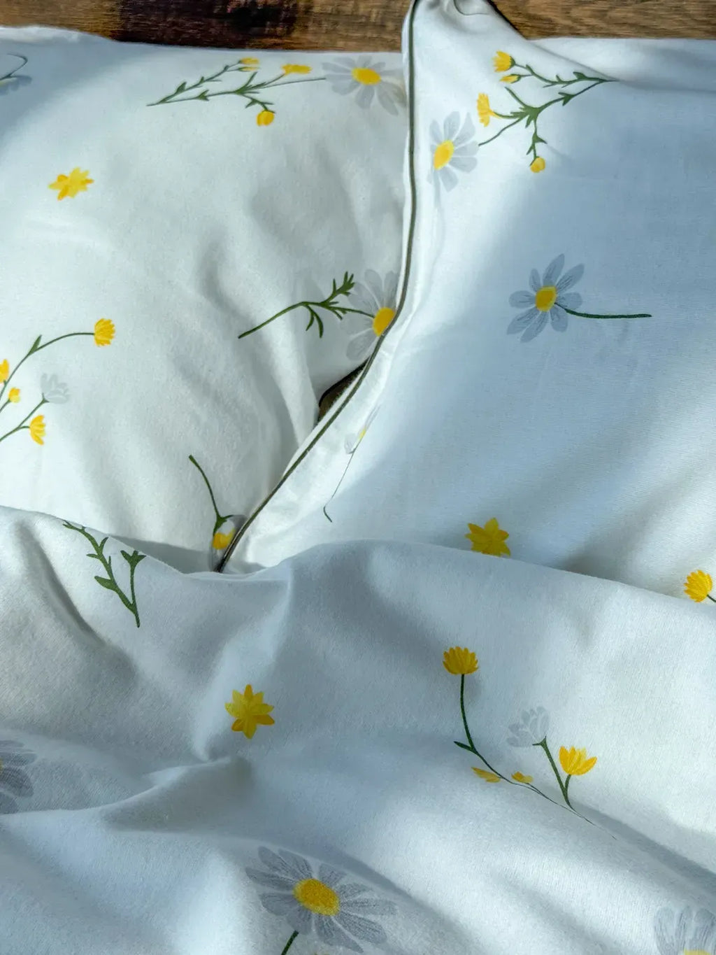 Daisy Cotton Flannel Bedding — photo 3