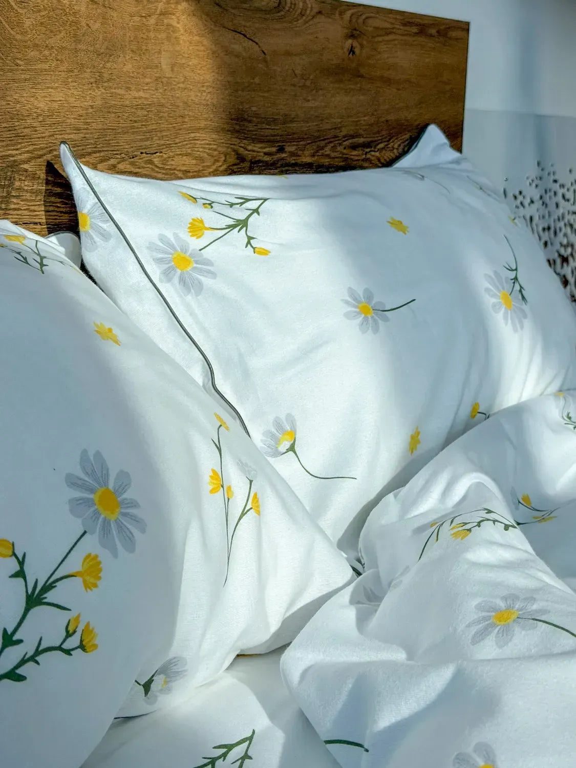 Daisy Cotton Flannel Bedding — photo 5