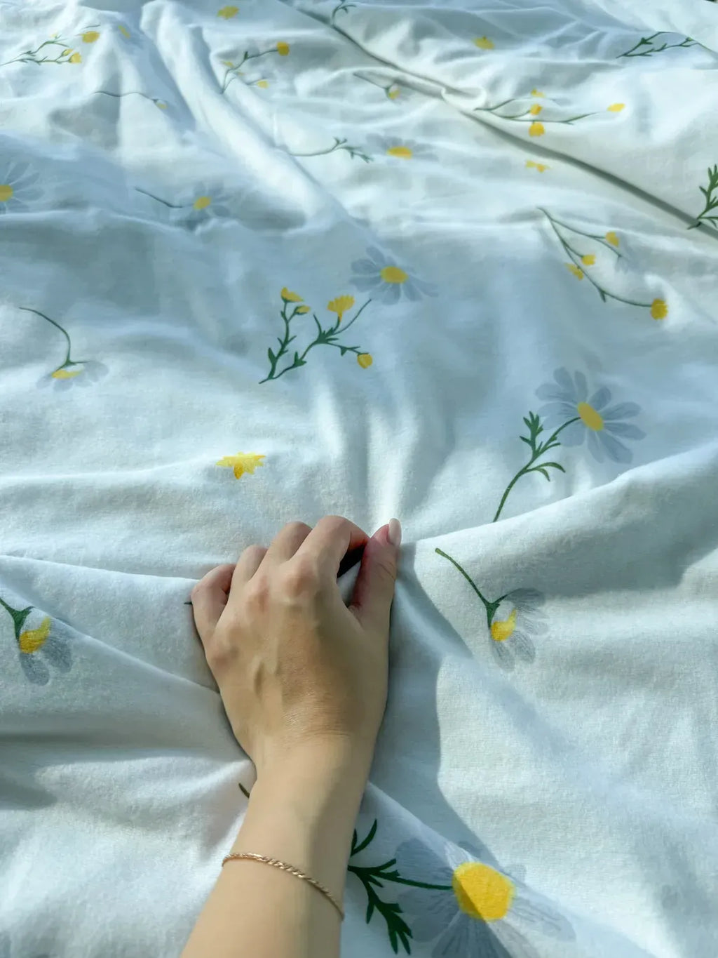 Daisy Cotton Flannel Bedding — photo 6