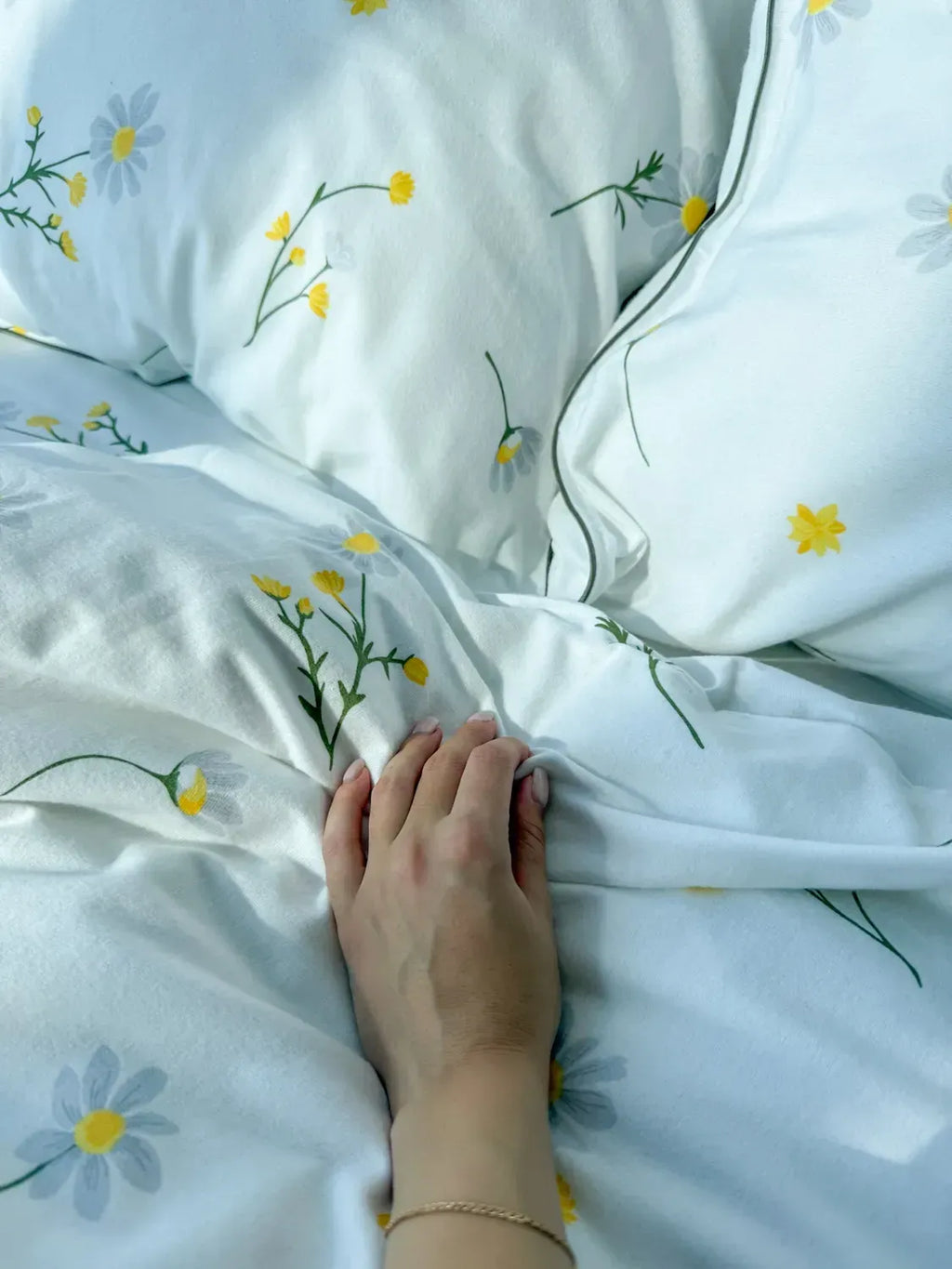 Daisy Cotton Flannel Bedding — photo 7