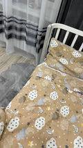 Sweet Dreams Cotton Flannel Duvet Cover Set — photo 1