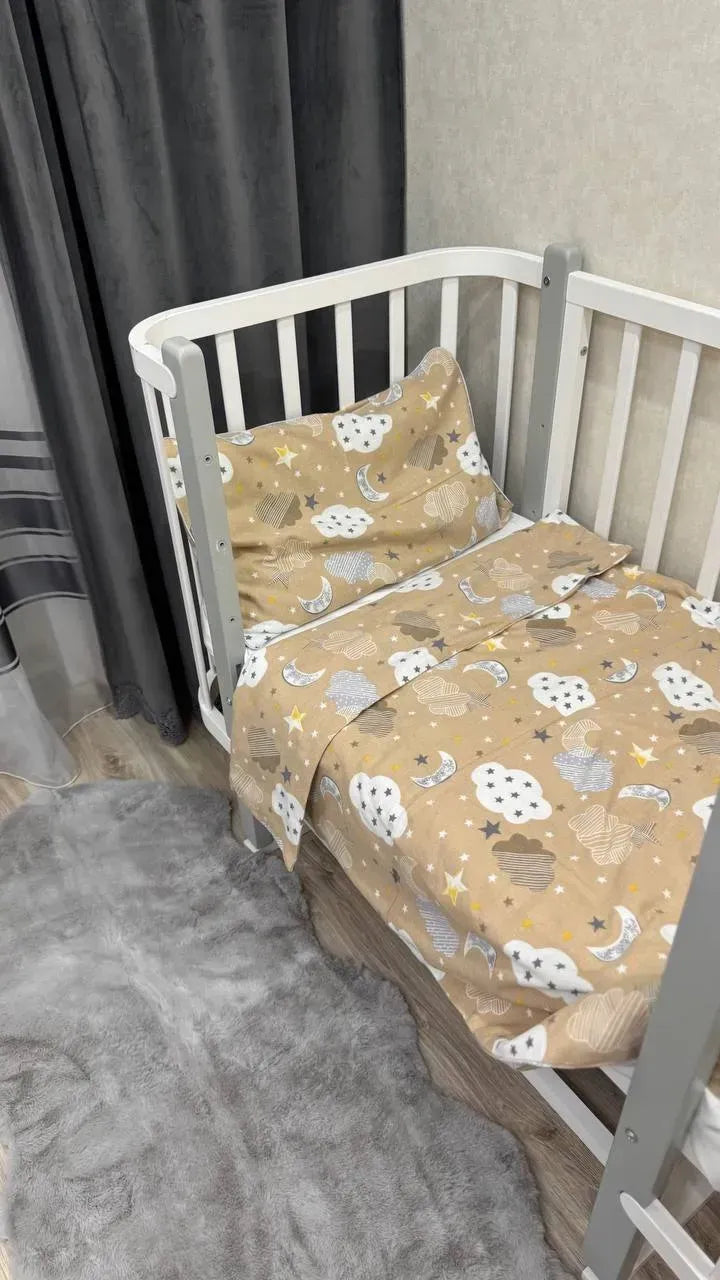 Sweet Dreams Cotton Flannel Duvet Cover Set — photo 2